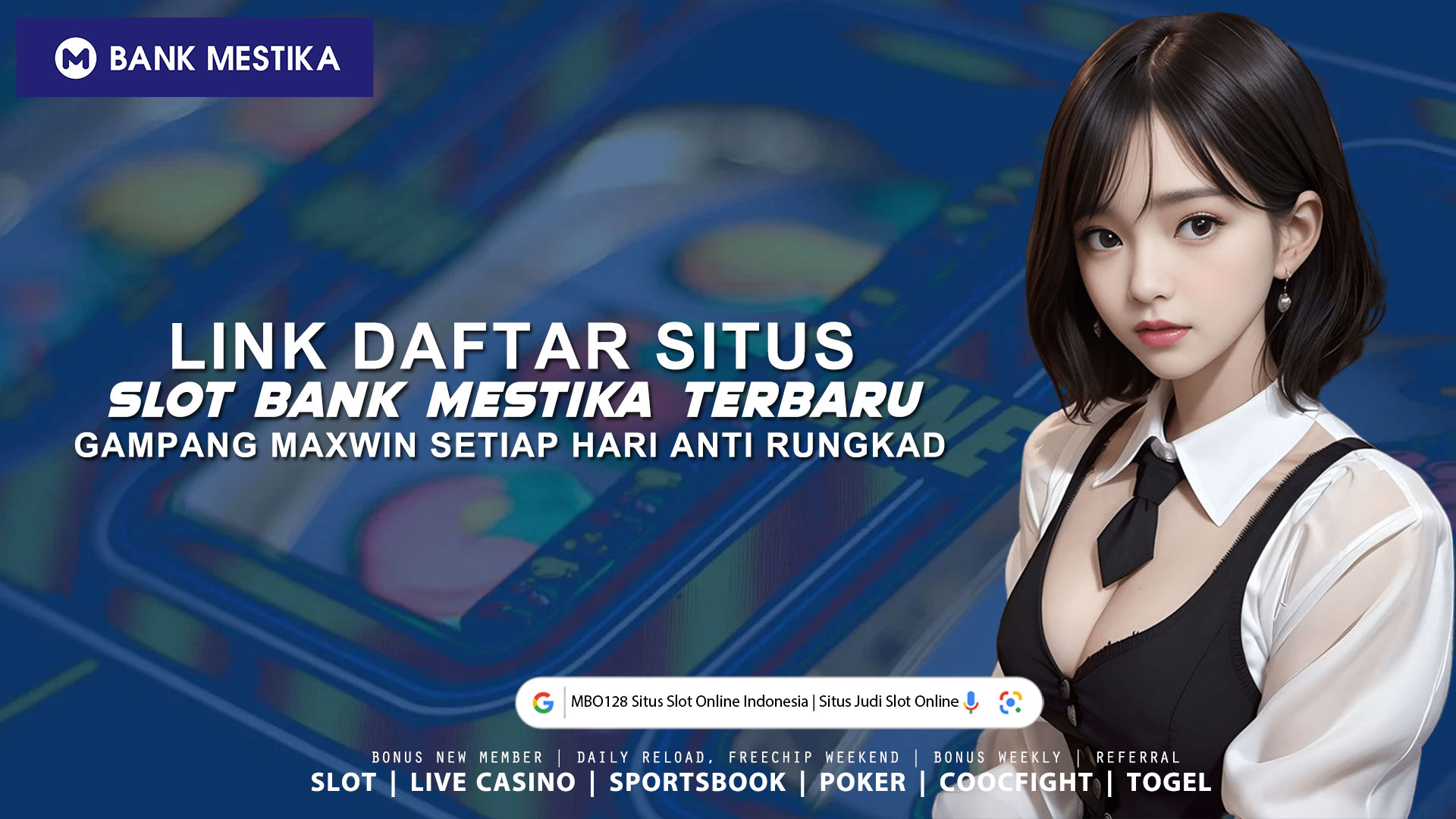 MBO128: Daftar Slot Joker123 Bank Mestika | Deposit Slot Bank Mestika