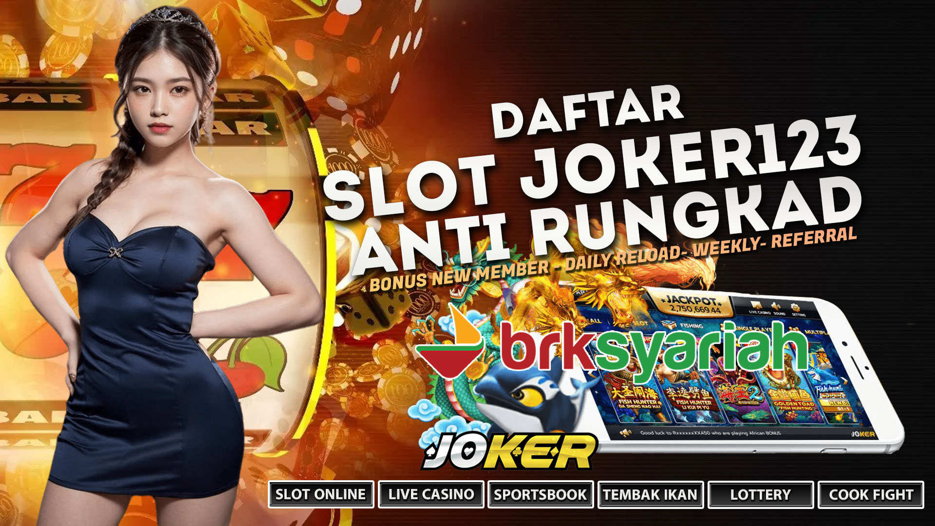 Daftar Slot Joker123 Bank Riau Kepri Syariah