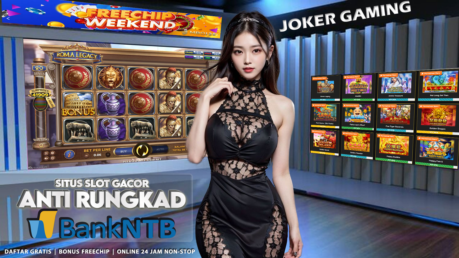 Daftar Situs Slot Joker123 Bank BPD NTB