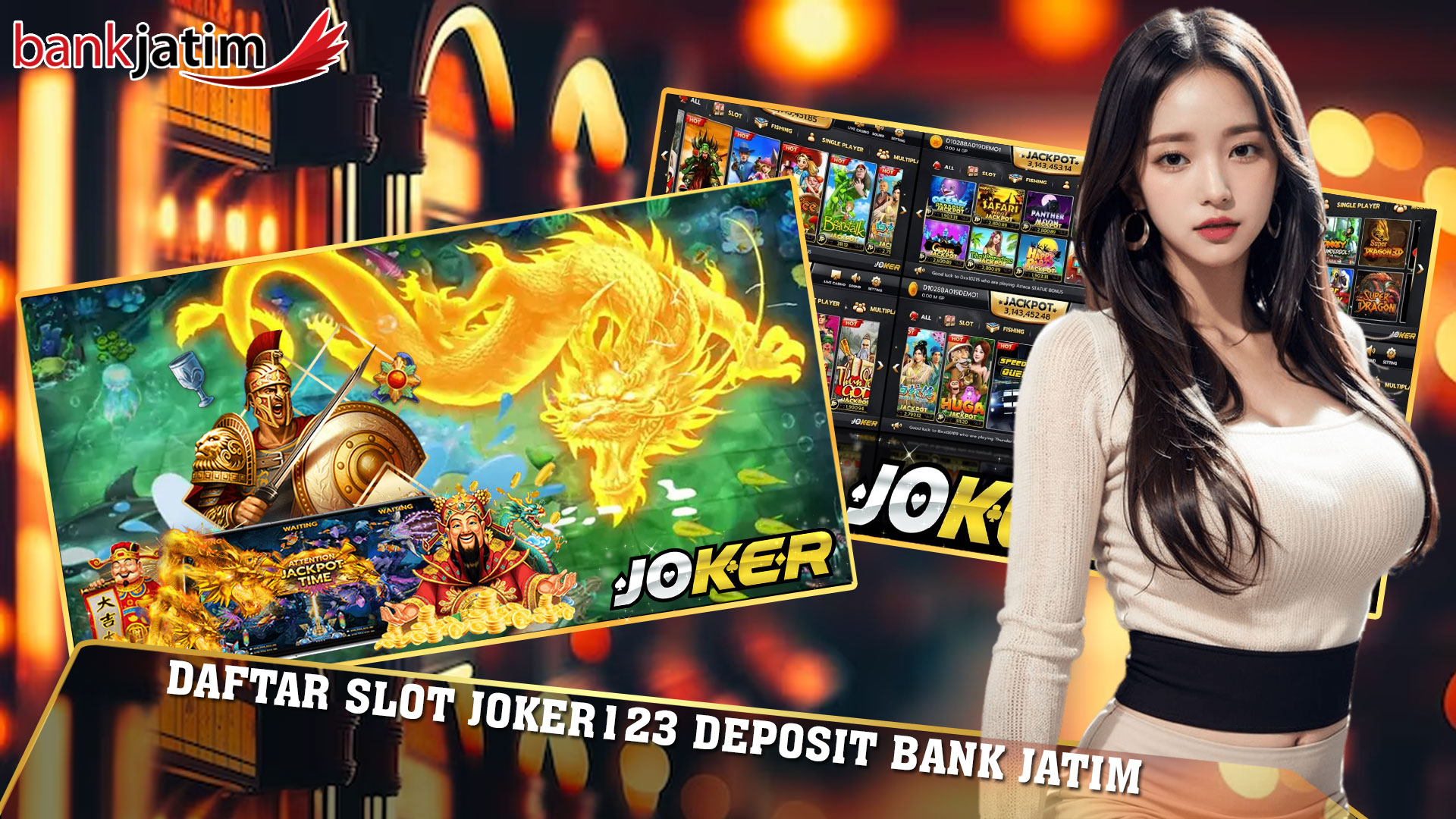 Daftar Slot Joker123 Bank Jatim