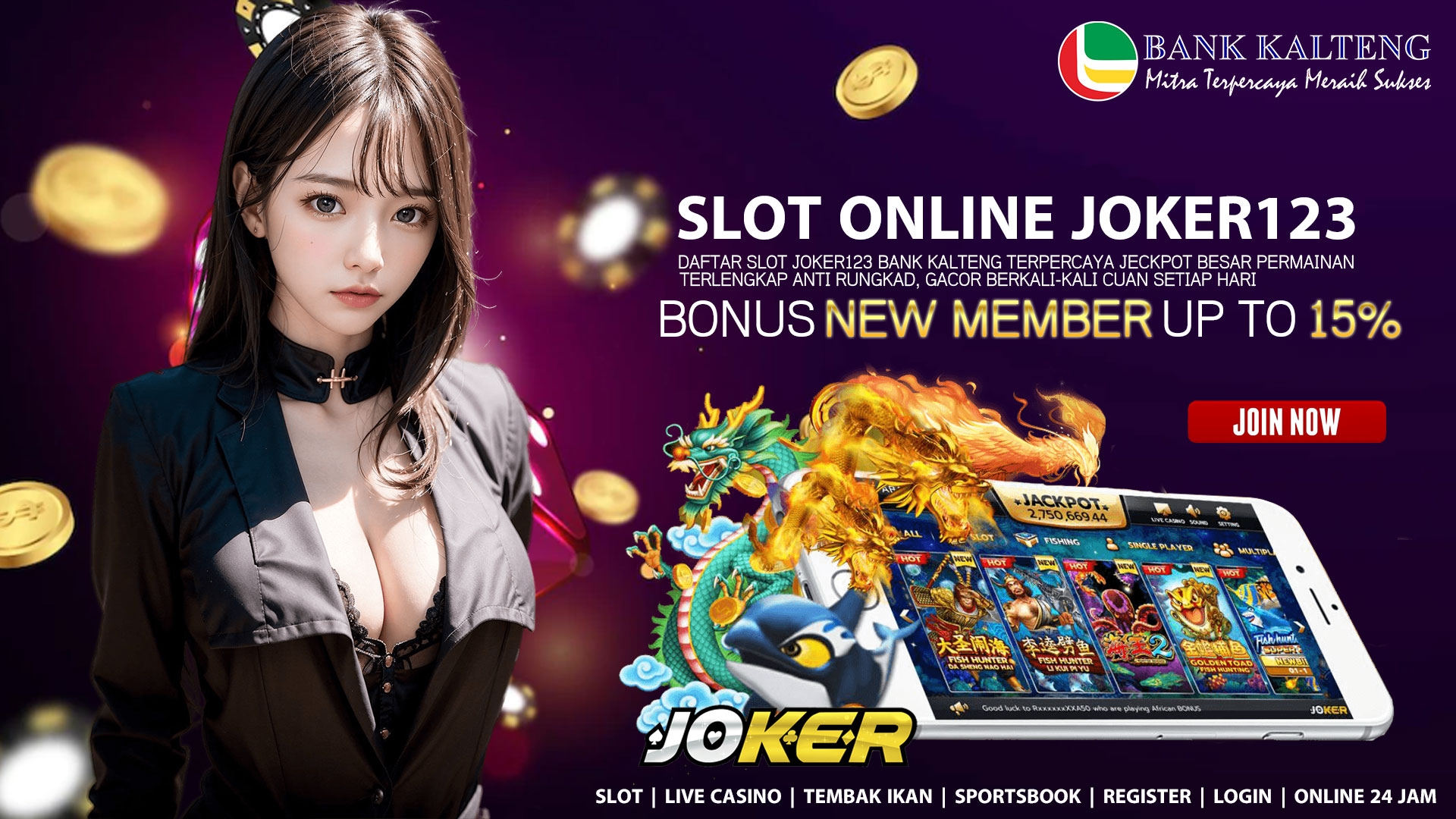 Link-Daftar-Slot-Joker123-Bank-Kalteng