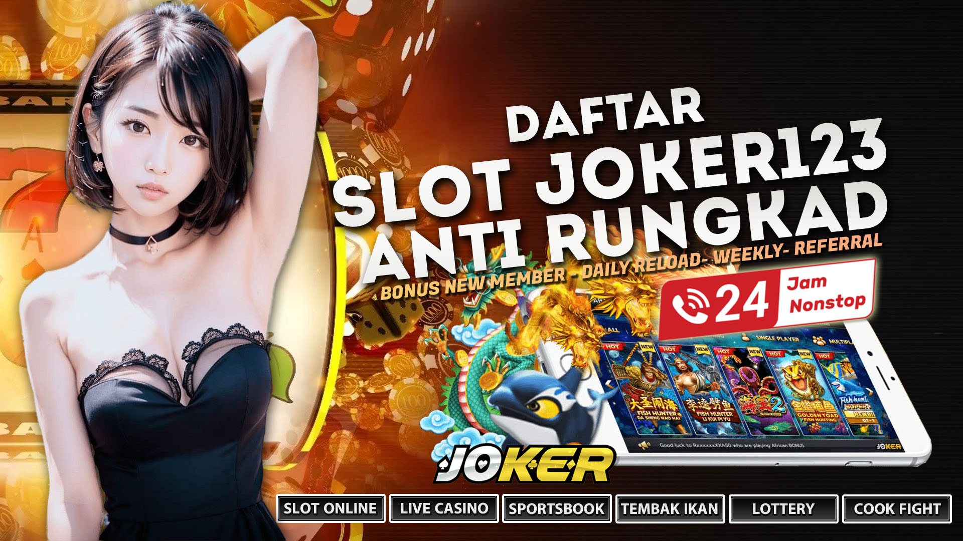 Slot Joker123 Terpercaya Online 24 Jam
